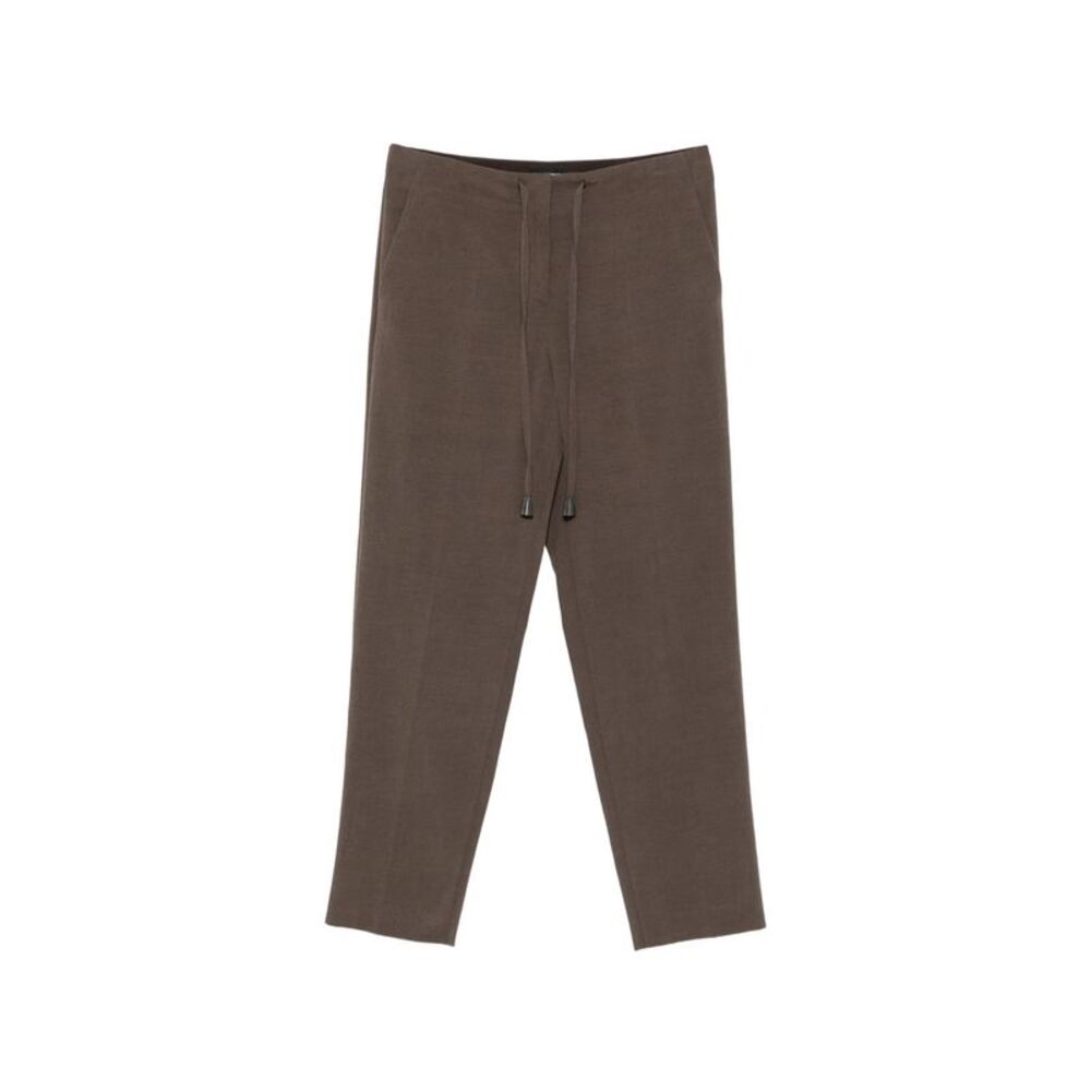 Giorgio Armani Grey Trousers - Straight Trousers Women